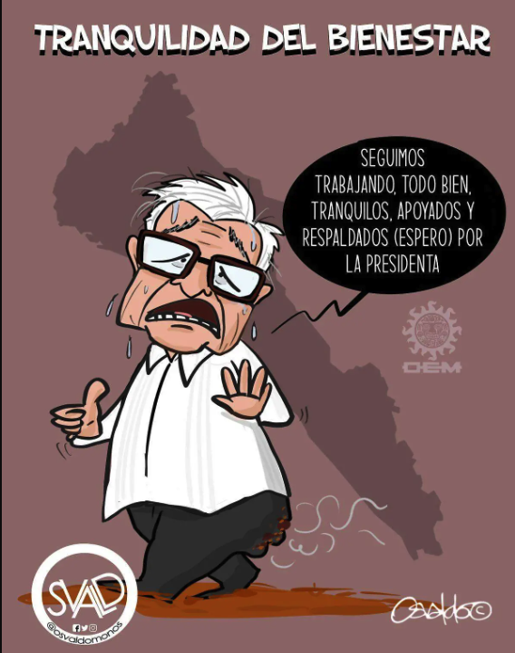 elsolde_mexico's tweet image. ✍ Hoy en el #carton de @osvaldomonos  | Tranquilidad del bienestar

🔗 oem.com.mx/elsoldemexico/…