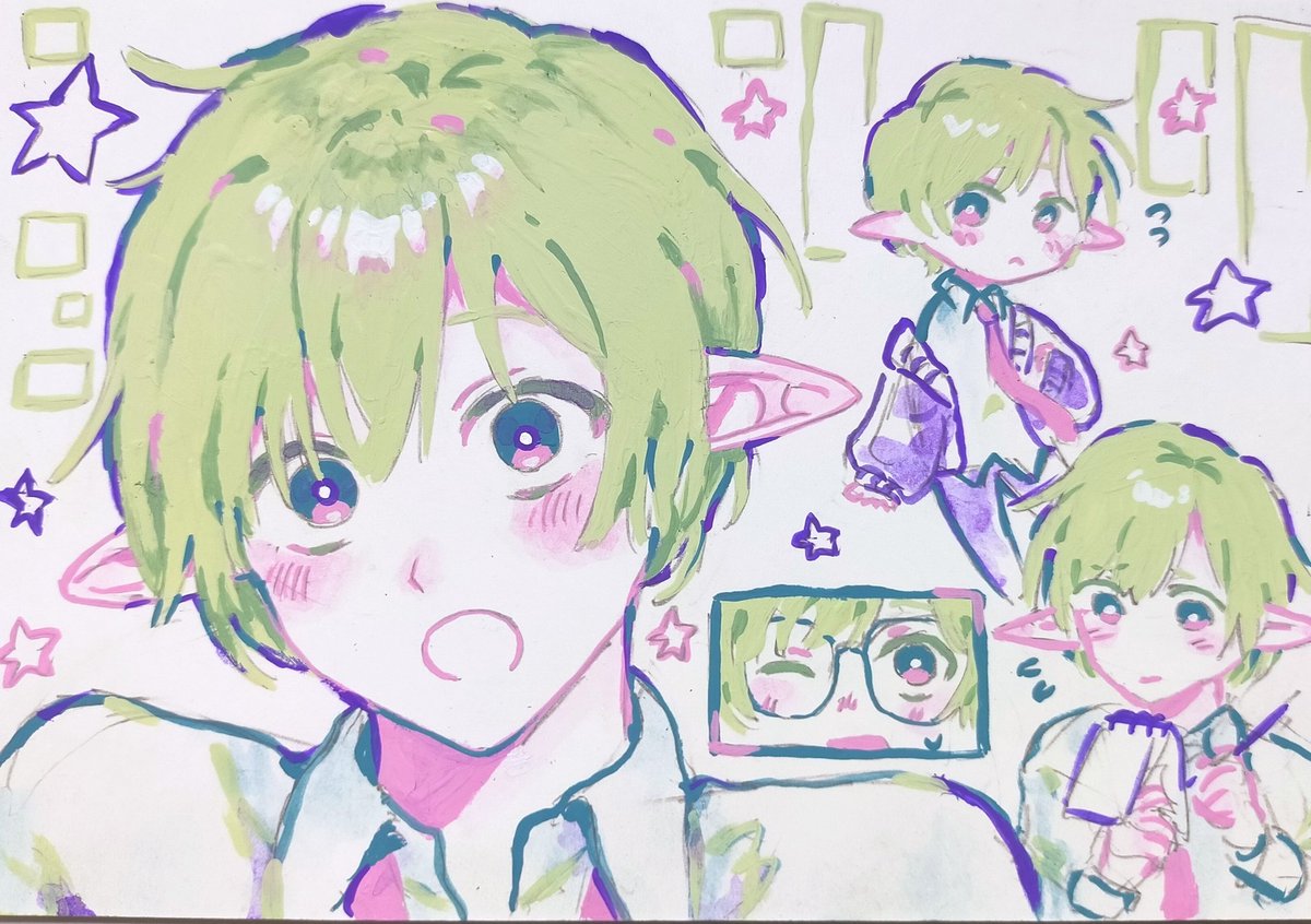 #創作 #illustration
！