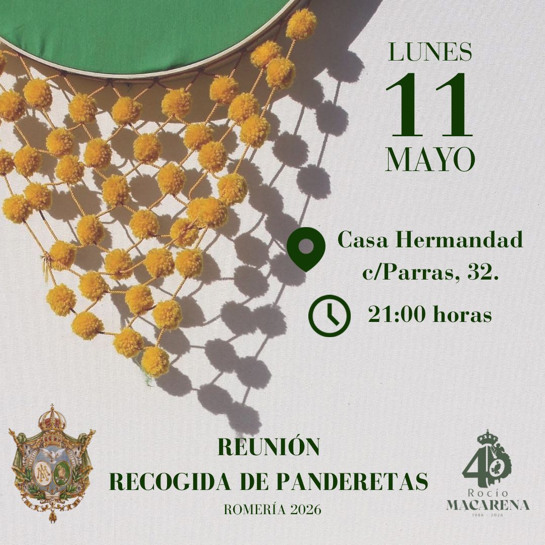 Hermandad del Rocío de la Macarena tweet media