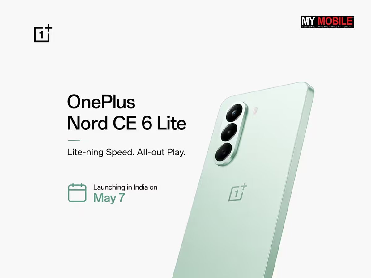 MyMobile_India's tweet image. OnePlus Nord CE 6 Lite Launching May 7 with 144Hz Display &amp;amp; Big Battery

Read More: mymobileindia.com/oneplus-nord-c…

#OnePlus #NordCE6Lite #TechNews #Smartphones