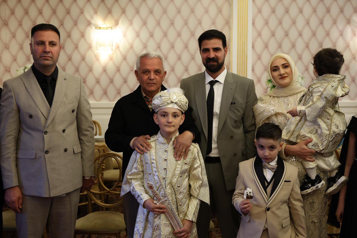 veligunduzsahin's tweet photo. Halil Poyraz Koçak ve İbrahim Aras Koçak evlatlarımızın sünnet düğünlerine katılarak bu güzel günlerinde yanlarında olduk.

Yavrularımıza sağlıklı, huzurlu ve hayırlı bir ömür diliyorum. https://t.co/Ka1C8aRCZD