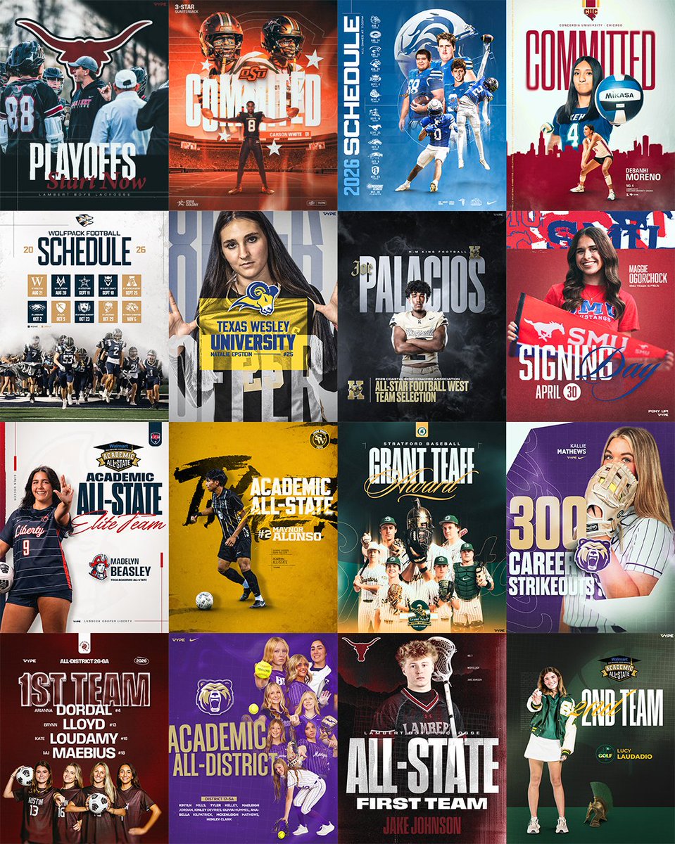 jottodesigns's tweet photo. April design recap☂️🌈🌼

All made with ChatGPT of course #smsports https://t.co/8AzHDNuJ8W