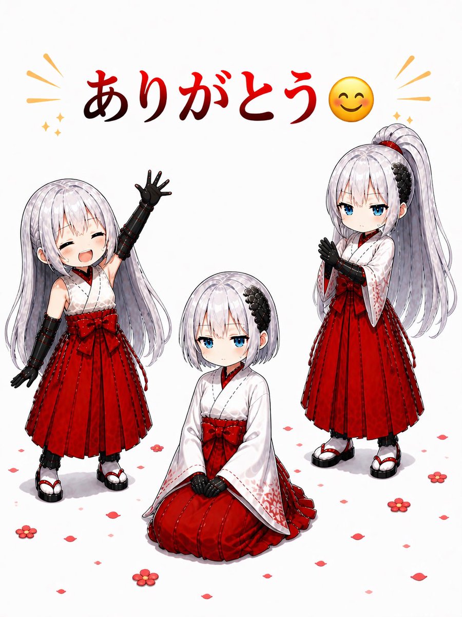 赤巫女さんの日常 tweet media