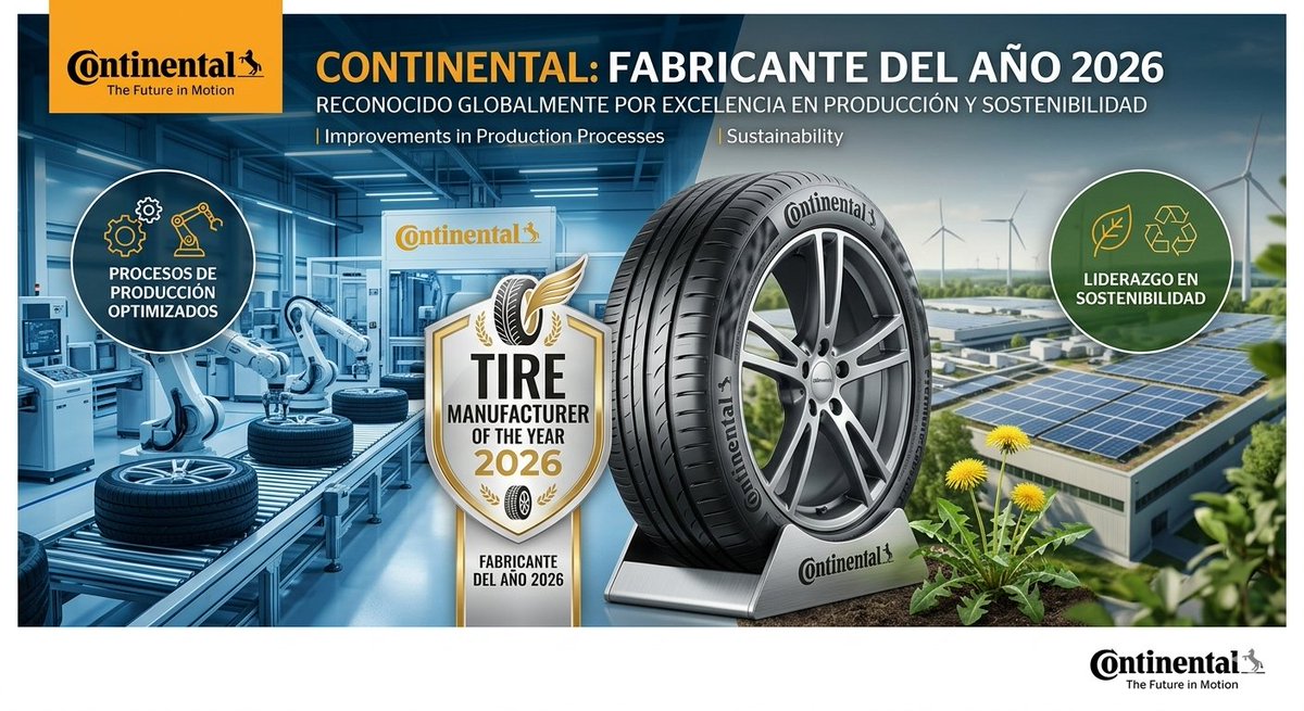 credillantas's tweet image. ¿Buscas las mejores llantas para el 2026? 🏆 Continental es el 'Fabricante del Año'. En #CredillantasCali somos distribuidores oficiales. 🌱 ¡Visítanos!

#Continental #FabricanteDelAño #LlantasCali