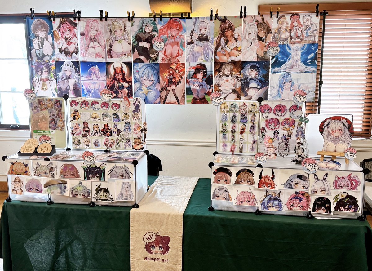 Nekopon 🌸 Waifu Artist 🔜 Fanime Night Market tweet media