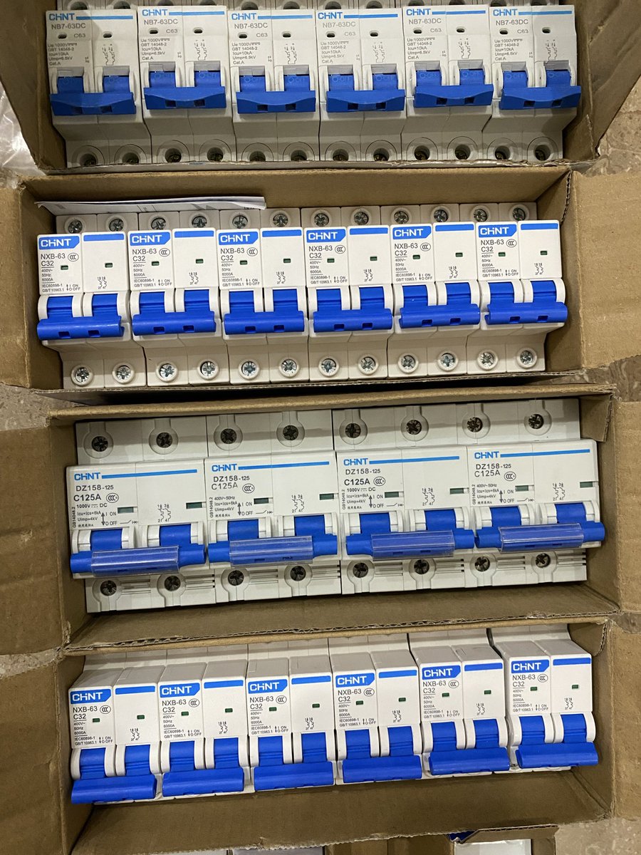 SharifSonsSolar's tweet image. CHiNT &amp;amp; TOMZN Electrical Equipments (Breakers etc) Available for All over Pakistan, Cash On Delivery (COD) Service is also Available  #solarenergy #electricalwork #solarpower #ChintElectric #tomznbreaker #electrical