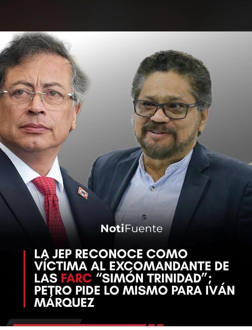 ¿En serio? Cuando los victimarios son vistos como víctimas, ya sabemos que el siguiente paso es pedir indemnización.  🇨🇴 está al revés 🥵

<a href="/DeisyDorelly/">DEISY DORELLY GUANARO</a> y las verdaderas víctimas?