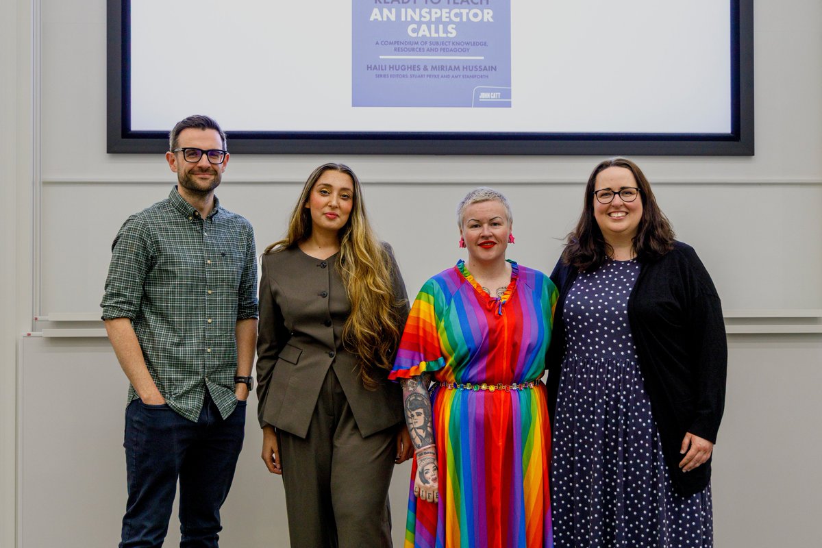 MiriamHussain_'s tweet photo. A tremendous day celebrating RTT: AIC. A huge thank you to my co-author, @HughesHaili. Our series editors @teachals, @SPryke2. @AstonUniversity &amp; @mmgiovanelli for hosting. To every teacher who attended, thank you. We hope that you enjoy the book as much as we enjoyed writing it. https://t.co/foKs76fVVd