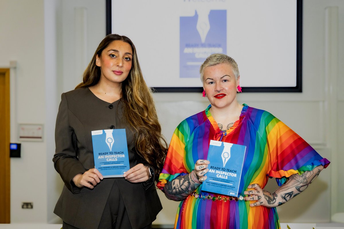 MiriamHussain_'s tweet photo. A tremendous day celebrating RTT: AIC. A huge thank you to my co-author, @HughesHaili. Our series editors @teachals, @SPryke2. @AstonUniversity &amp; @mmgiovanelli for hosting. To every teacher who attended, thank you. We hope that you enjoy the book as much as we enjoyed writing it. https://t.co/foKs76fVVd