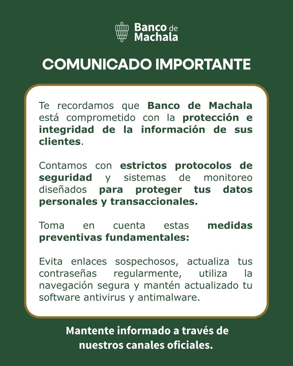 Banco de Machala tweet media