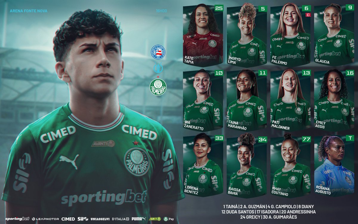 Palmeiras Feminino tweet media