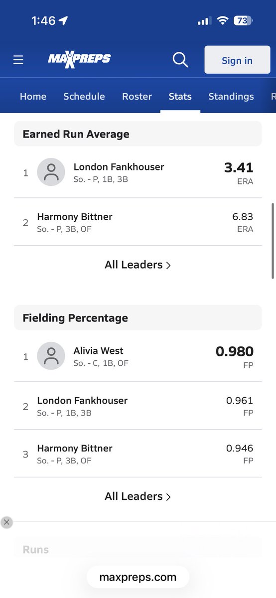 LondonFank44's tweet photo. My Sophomore season high school stats. More in the comments. 
@ZipsSB 
@SaraPelegreen 
@HerdSB 
@Pitt_SB 
@CoachMandy13 
@CoachStanton https://t.co/IEMJRCaTj6