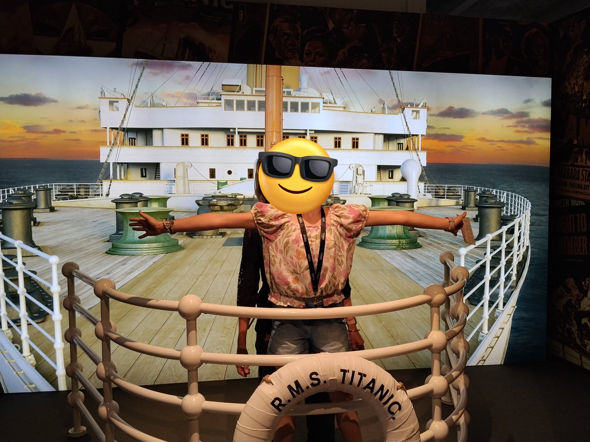 Chasseurbio's tweet image. Nous avons survécu 
 #Titanic