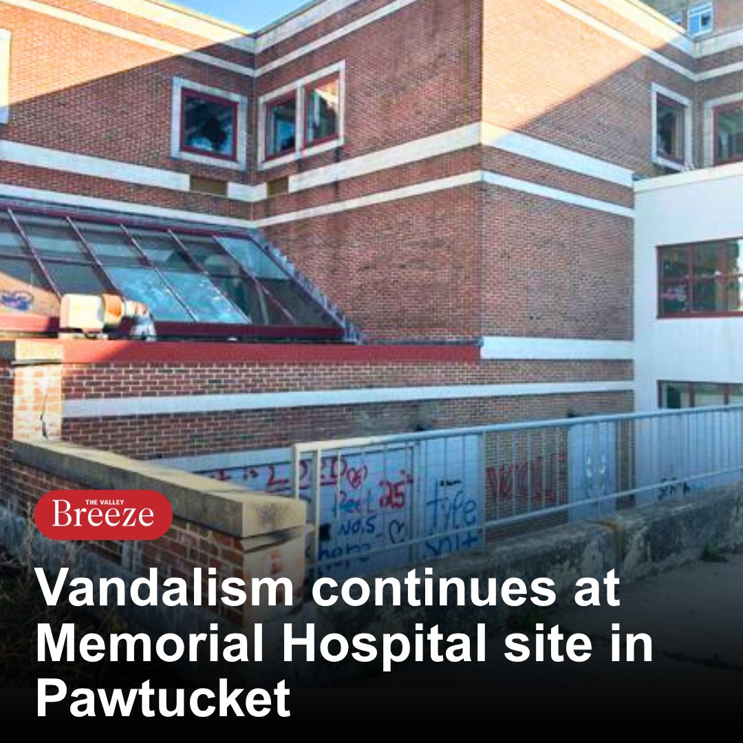 TheValleyBreeze's tweet photo. The property owner of the abandoned Memorial Hospital building on Brewster Street in Pawtucket is due back in court on May 4 to address several open cases with the city. https://t.co/VJqJol6l61 https://t.co/4X7D8d7Cmq