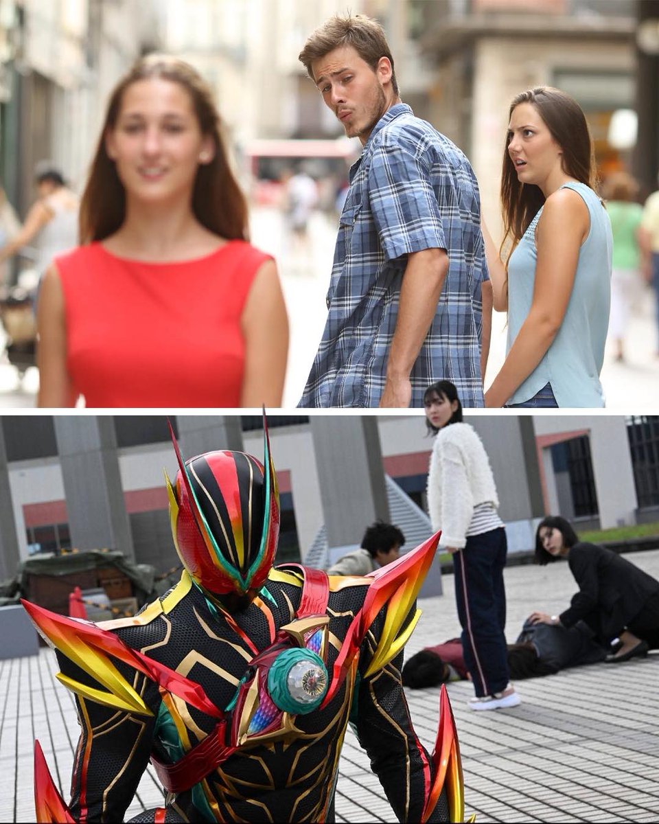 FROM MEMES TO KAMEN RIDER, ART IMITATES LIFE‼️