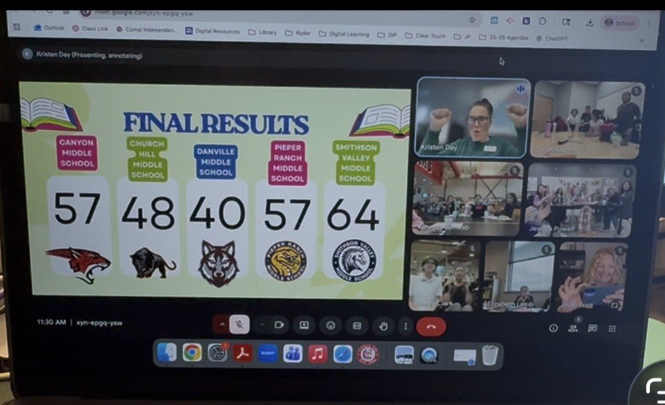 techylibrarian1's tweet photo. Congratulation SVMS for winning Name That Book Bowl! #todayinComal #comallibraries https://t.co/Mw5K8XlTJg