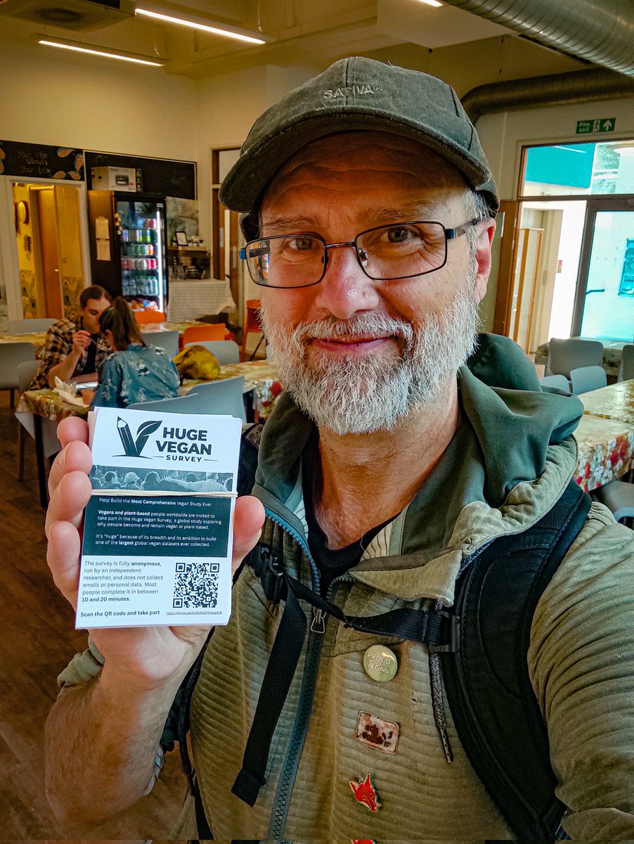 Jayseecosta's tweet image. I have been placing my flyer for the Huge Vegan Survey around London vegan eateries. If you are a vegan adult and nd have not filled this anonymous survey yet, please do so and share it.  forms.gle/dc8s9BzkTVXkgg…. #vegan #plantbased