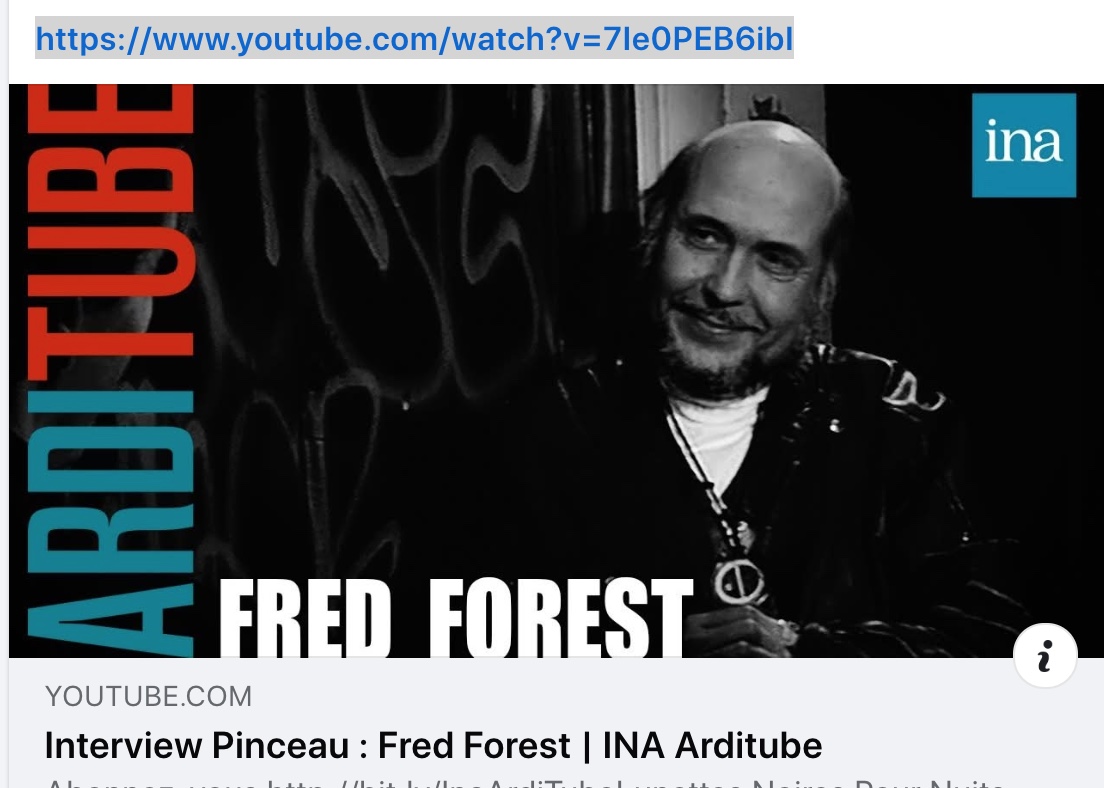 Fred Forest tweet media