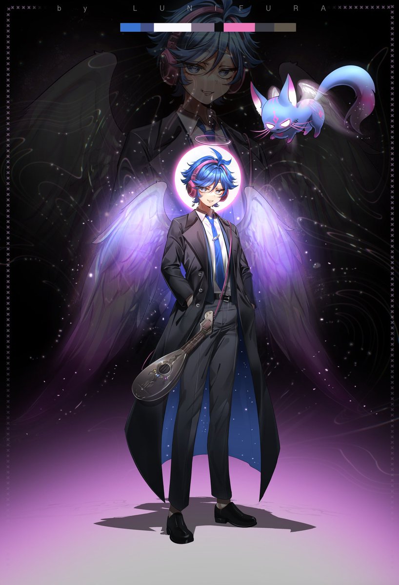 LayzeeVT's tweet image. Hi I'm Layzee. I'm looking for more vtubers to follow 😊

I started this journey recently so my timeline is very minimal. I want to see more beautiful designs whether it be debut, art, clips, etc. 

So come say hi 💙🪽

Design by: @Lunifura 

#vtuber #vtuberEN #VtuberUprising