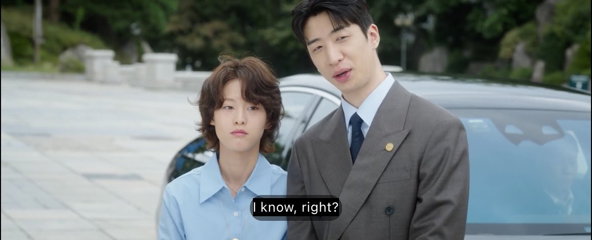 namjhyuns's tweet image. I love that their first official appearance as a married couple was to the place where they first met.

#PerfectCrown #kdrama
#IU #ByeonWooSeok