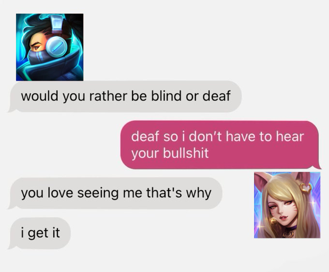 darkitsune_x's tweet photo. musicverse yasuo and ahri shenanigans
#yasuahri #yasuo #ahri #leagueoflegends #kda #truedamage https://t.co/L01sVVC1Ns