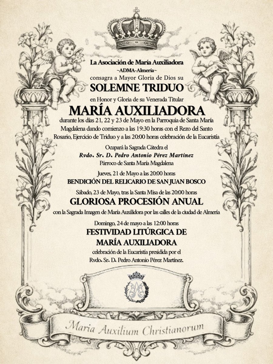 Asociación de María Auxiliadora de Almería tweet media