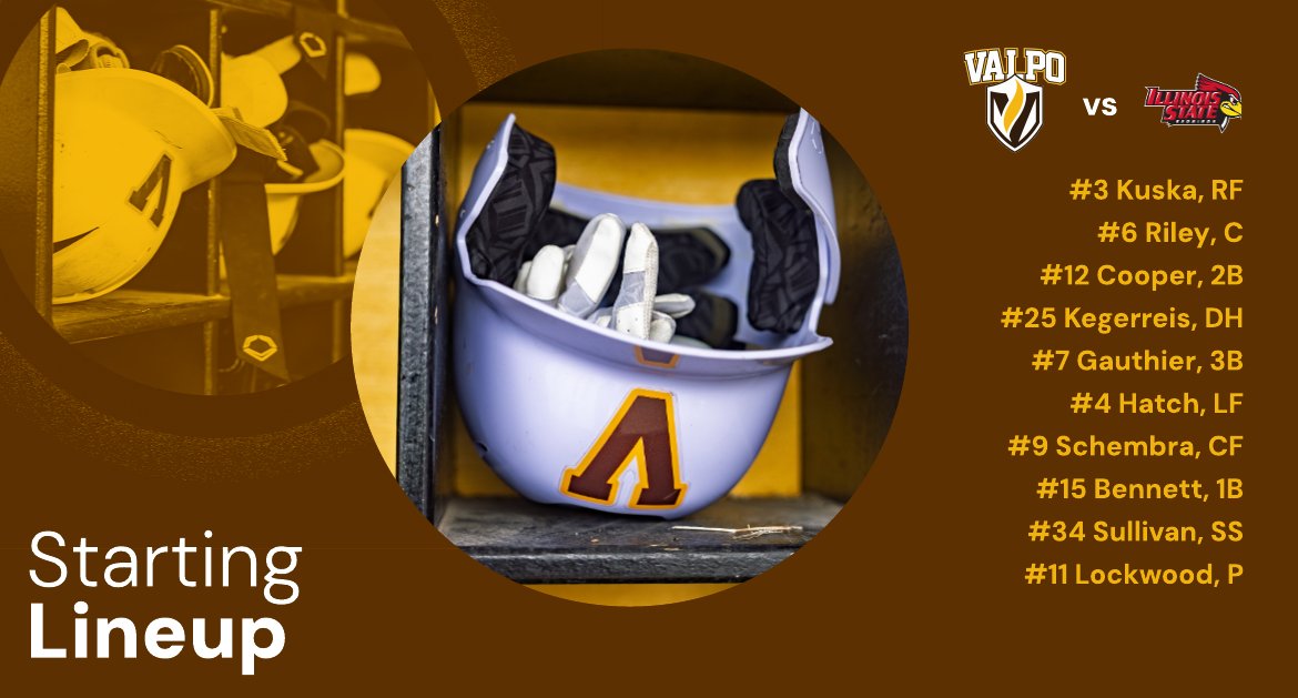 ValpoBaseball's tweet photo. Lock gets the ⚾ as the series continues in Normal. 

#GoValpo https://t.co/odqvrv8VI2