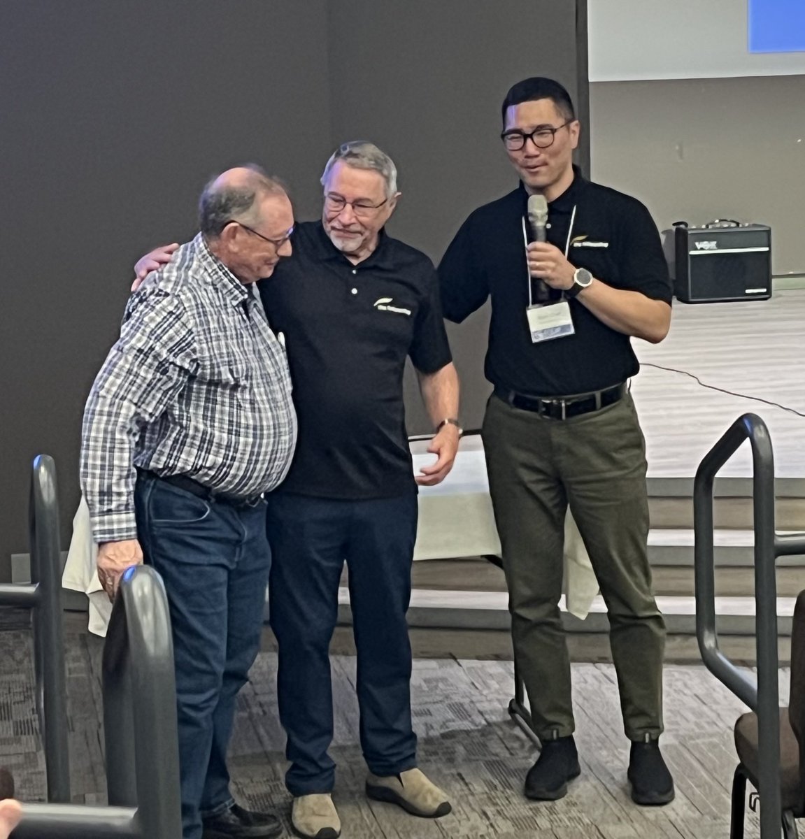 FellowshipSteve's tweet photo. Just completed a sobering gathering of our Prairie churches at their Regional EQUIP Conference where the delegates approved a Motion (12-7-1)to remove three member churches from the region- a sad, heavy meeting. RD Mark Breitkreuz addresses the grief and led delegates in prayer https://t.co/dsia8ptNAo
