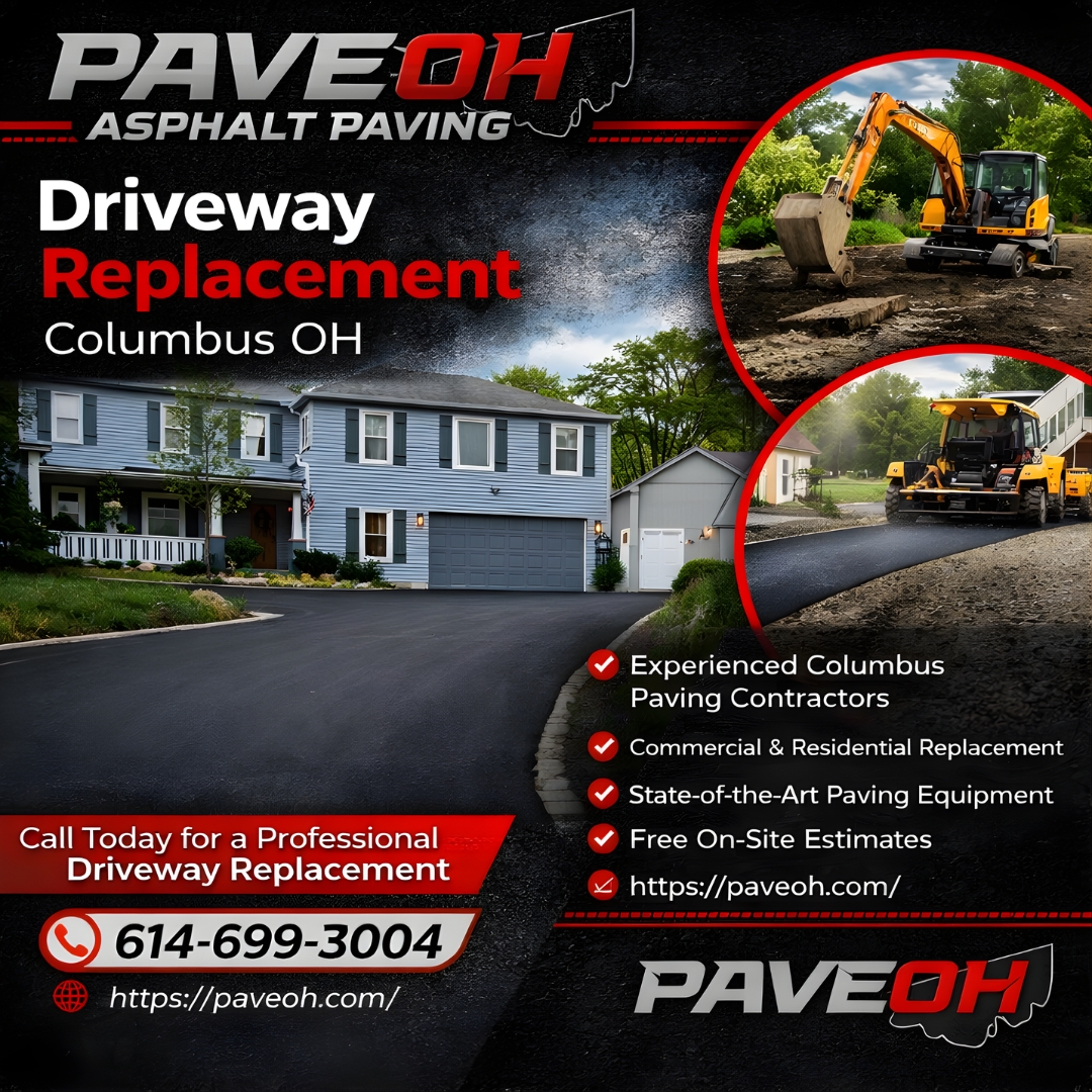 pave_oh's tweet image. Asphalt Removal and Replacement in Columbus Ohio

Pave OH delivers asphalt removal and replacement in Columbus Ohio for property owners needing reliable pavement upgrades. Learn more: paveoh.com/driveway-repla…

#asphaltreplacement #columbusohio #asphaltpaving #drivewayreplacement