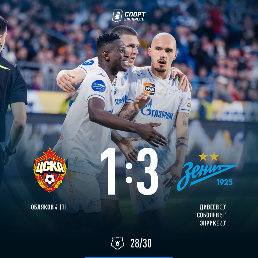 sportexpress's tweet photo. Каким интригующим было начало... А в итоге — ЦСКА не побеждает в пятом матче подряд 🫠 https://t.co/ZHgyG5GBuK