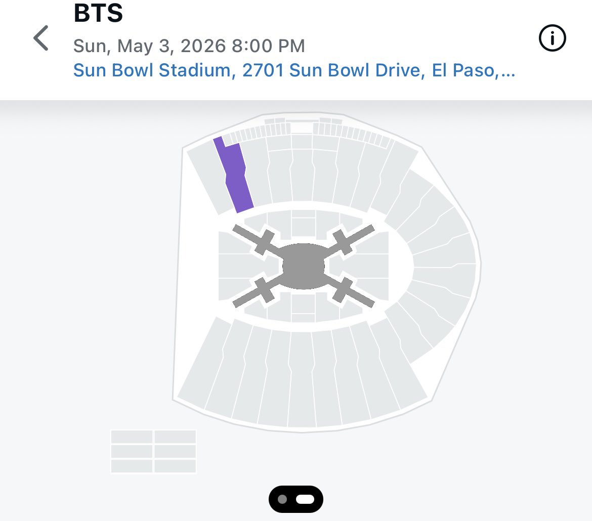 mielssweet's tweet photo. 🚨SELLING TWO BTS TICKETS FOR EL PASO🚨🎫
sec 2 row15 seats 12&amp;13
Both for 700 obo
#BTS_WORLDTOUR_ELPASO #BTS #BTS_ARİRANG #BTS_SWİM https://t.co/9TNO2C1Qmz