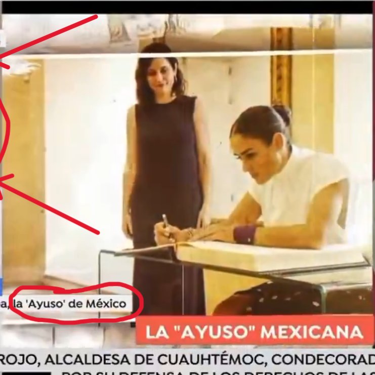 🚫ALERTA PARA MÉXICO📛

⚠️Viene de España esta víbora de ultraderecha👇 que odia nuestro pasado indigena y niega los abusos que los españoles cometieron contra los indios. Será recibida por los vendepatrias asquerosos de siempre; <a href="/RicardoBSalinas/">Don Ricardo Salinas Pliego</a> y <a href="/AlessandraRdlv/">Alessandra Rojo de la Vega</a> 👇👇🤮🤮