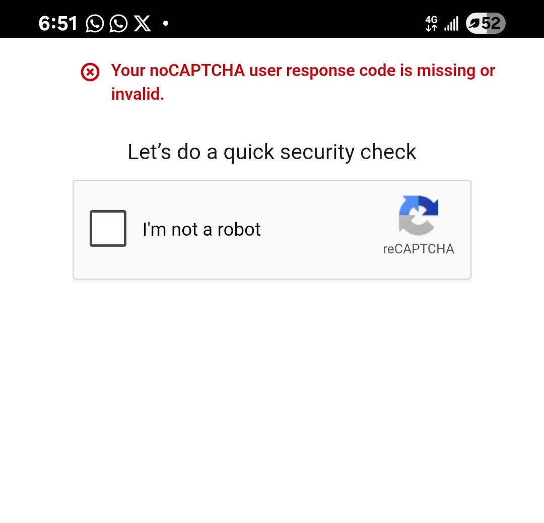 favournooni's tweet photo. @LinkedIn @LinkedIn Hello LinkedIn. It's been months since I've been trying to create an account. And all I'm getting is Your nocaptcha ........ invalid. Can you put me through, or should anyone please assist me with it. I would be grateful. @LinkedIn you need it to be portable for users https://t.co/PCIMnLN1I6