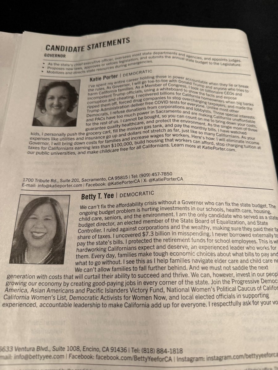 impeachdummy46's tweet image. #FIX CA PRIMARY BALLOT ON 06/03/2026 #MIDTERM ELECTION 2026 🚨🗳️🇺🇸#STEVE HILTON BIO PROFILE IS MISSING⁉️ #KATIE PORTER 🥔 HEAD NAME IS ON TOP #WOKE MACHINE IS PUSHING KATIE PORTER FOR THE WIN #SYSTEM DESIGNED TO FAVOR THEIR FAILED CANDIDATE 🤷🏻‍♂️
