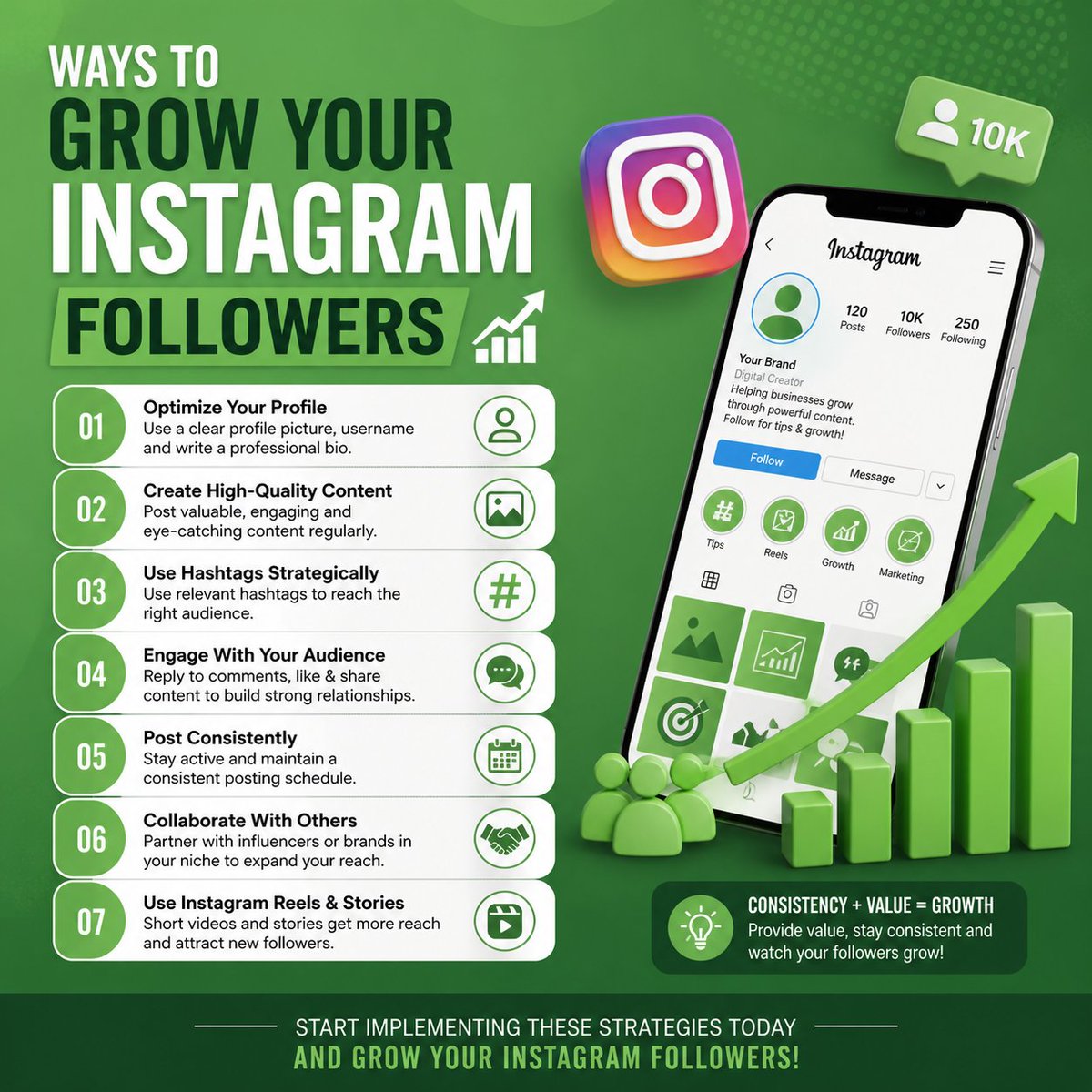 sheikhfoysal_99's tweet image. Want to grow your Instagram followers but not seeing results?
I help brands grow with result driven Instagram marketing strategies.
DM me to start growing your account today!
#InstagramGrowth #GrowOnInstagram #InstagramTips #SocialMediaMarketing #DigitalMarketing #ContentStrategy