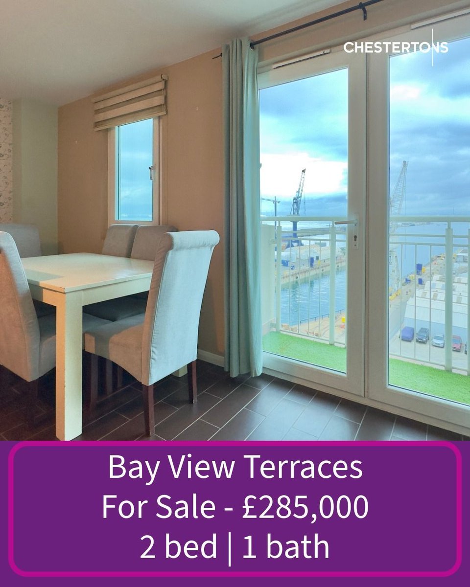 Chestertons_Gib's tweet image. For Sale - Bay View Terraces - £285,000

Located in the South District, this charming 2 bed, 1 bath apartment includes a private balcony where you can enjoy impressive views across the Bay.

Available to view.  Contact us: 
+350 200 40041 | info@chestertons.gi 

#Gibraltar