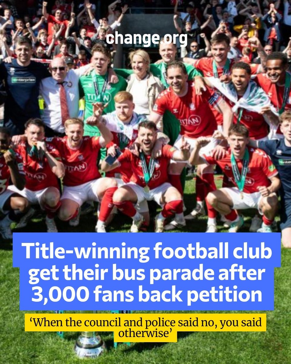 Change.org UK tweet media