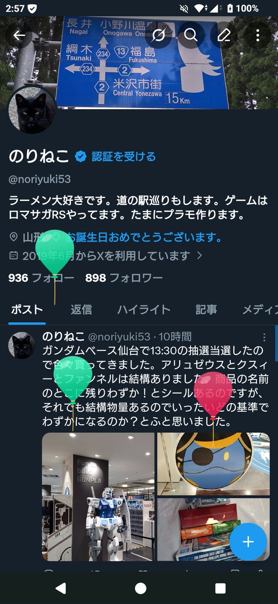 のりねこ tweet media