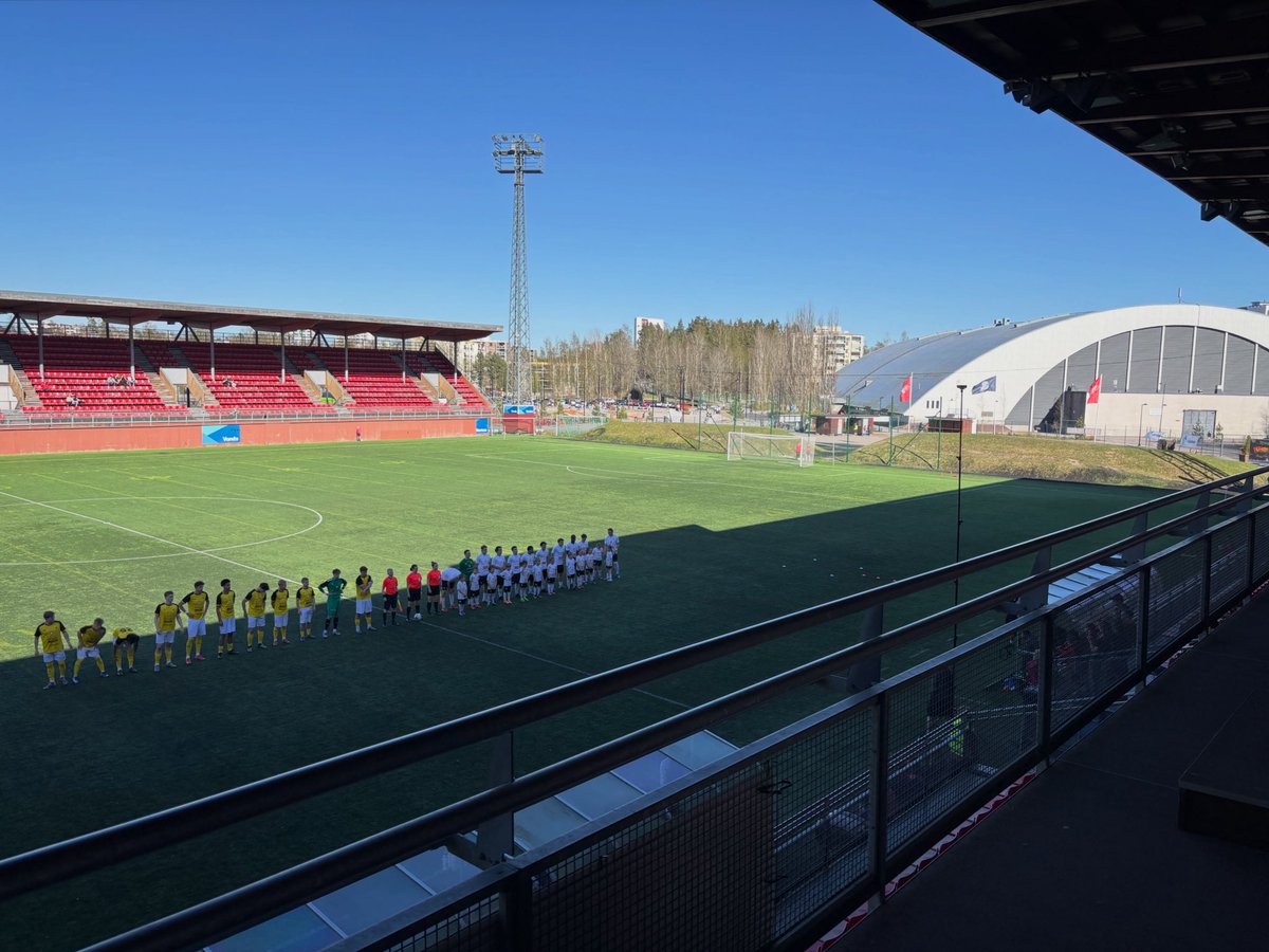 WSXSAFC's tweet image. Match 98 of 2025/26:
Ground 847 - Myyrmäen Jalkapallostadion 🇫🇮 
@miesten_ykkonen
@vjs_vantaa vs @KuPS1923 Akatemia.
Attendance: 347.
Admission: €10.
#ykkonen #finland #suomi #groundhopping
