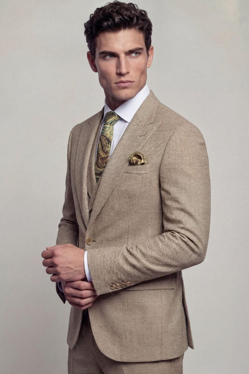 GentlemansGuru's tweet photo. Classic houndstooth. Modern fit.
Tan tones. Clean structure. Effortless style.
#Menswear #ClassicStyle #FormalLook #StyleInspo #ModernGentleman https://t.co/UZNgtYi6x4