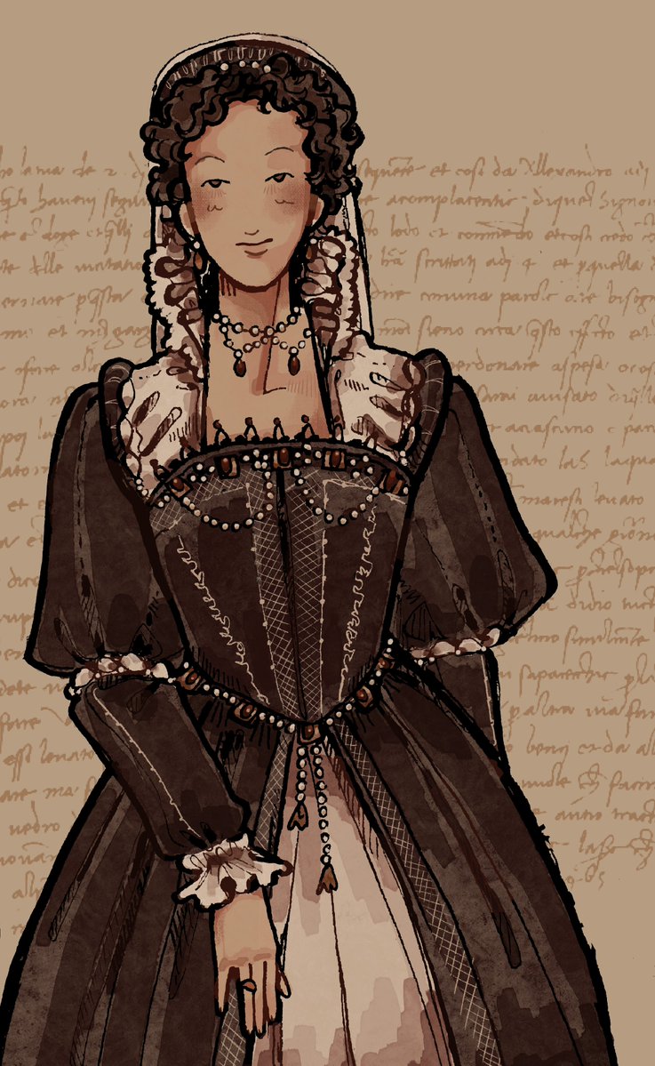 Hautdesert's tweet image. madeleine d'aubespine #renaissance