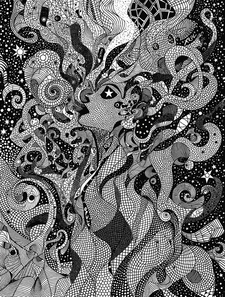 MagicallyViral's tweet image. I love going back to my older art works  🖤

Do you do that too ? 

#Art &amp;amp; #Artists