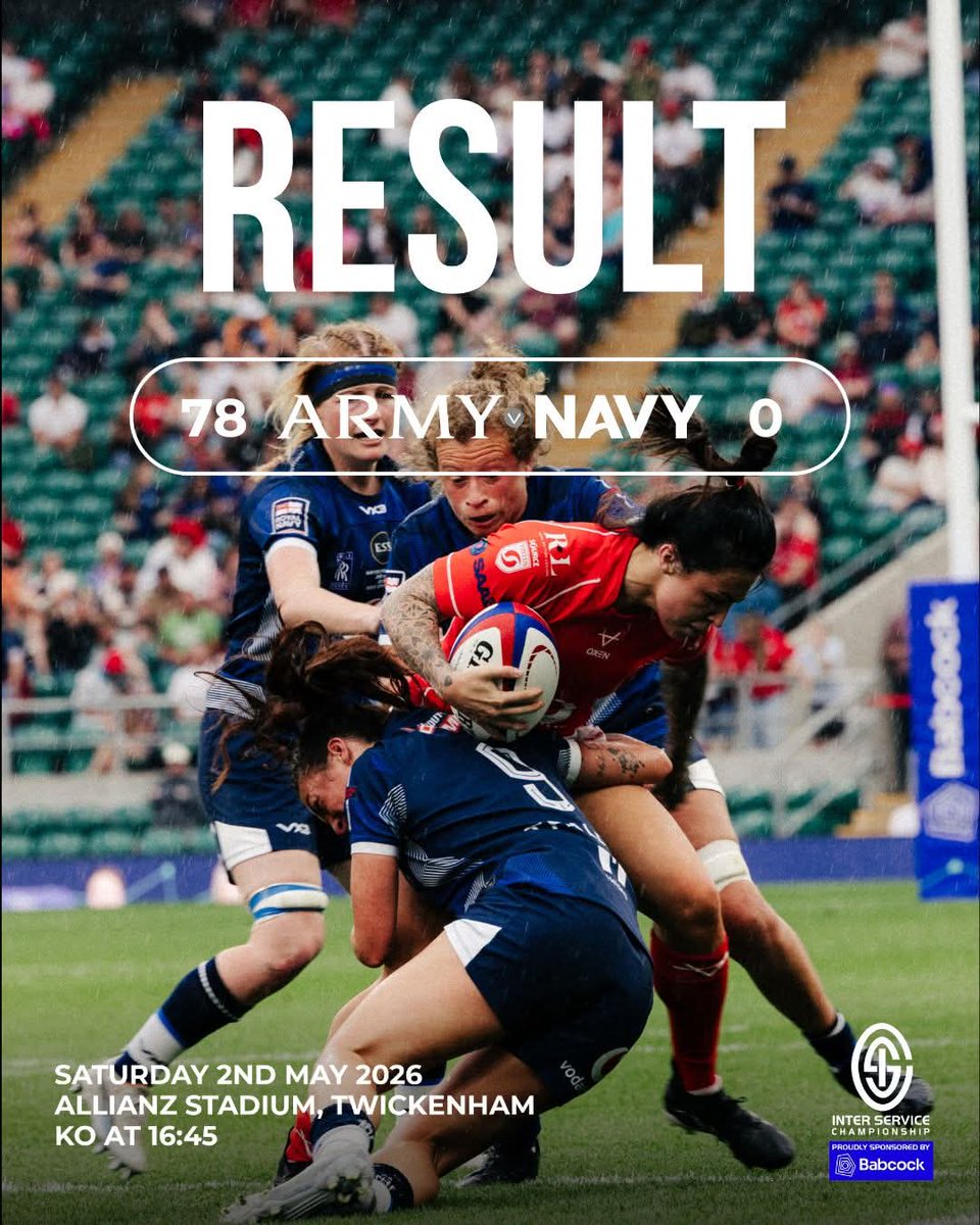 RNRugby's tweet photo. As always a wonderful weekend in London full of colour and excitement. The Senior Men triumphed but the Women and Mariners were undone by Army excellence.

#GoNavy https://t.co/FvCyqT7aGu