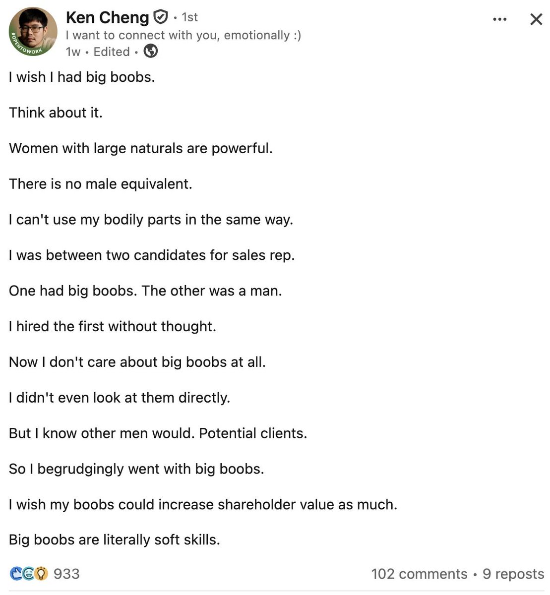 LinkedIn Lunatics tweet media