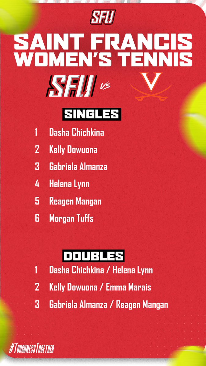 Saint Francis Tennis tweet media