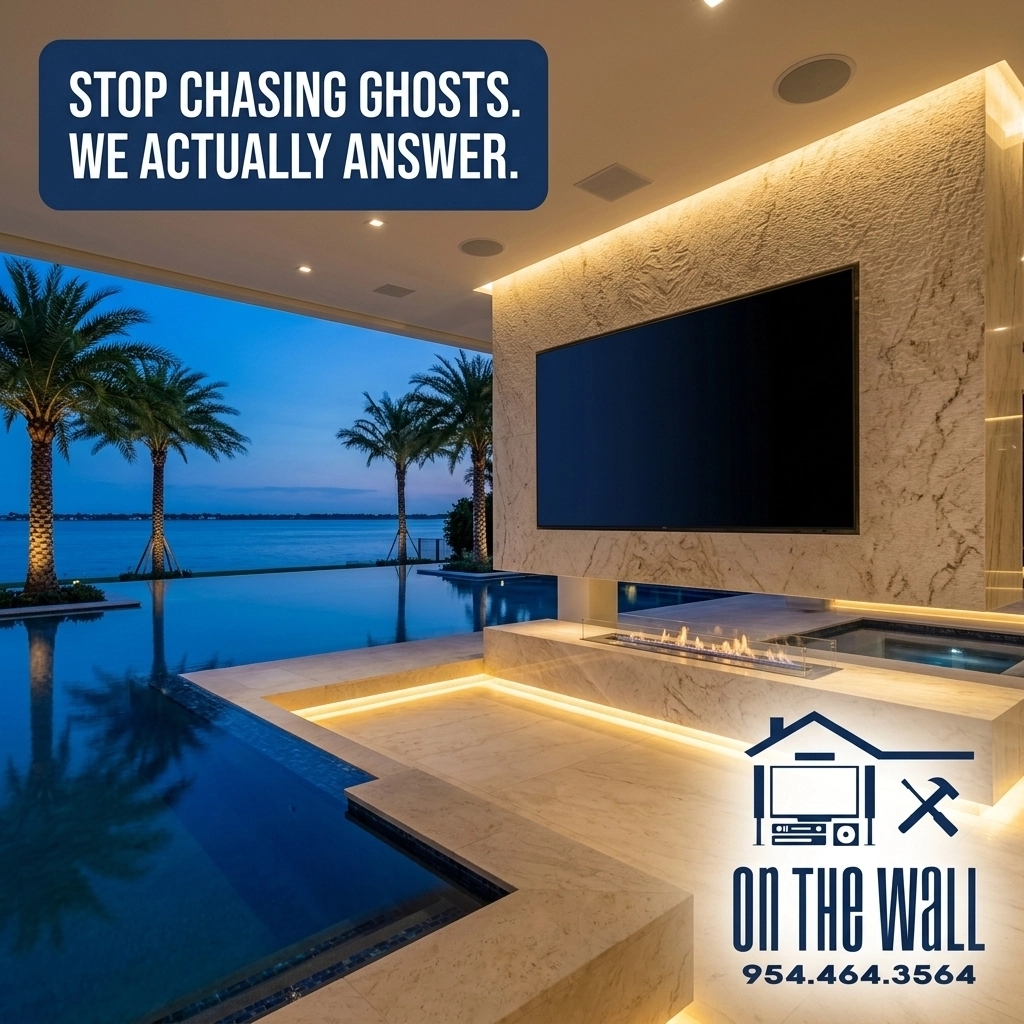 OntheWallSFLAV's tweet image. STOP CHASING GHOSTS. Sick of contractors who vanish? We provide surgical precision and legendary communication. No amateur hour: just elite execution. Only 2 slots left this week!

Book Now: onthewallsfl.com/book

#Parkland #Weston #BocaRaton #DelrayBeach #BoyntonBeach