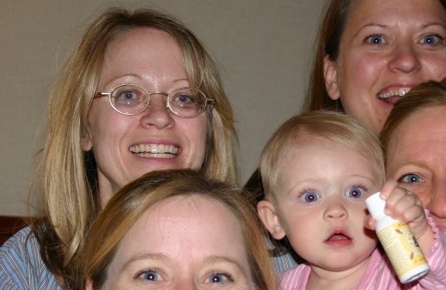 my mom rocking the wearing old people glasses trend before it got popular