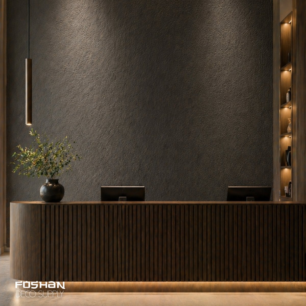 FoshanDecSupply's tweet image. La iluminación resalta la textura del Starmoon Stone, mientras su formato continuo elimina fragmentación visual.

Material pensado para proyectos que requieren presencia, durabilidad y diseño.
 #WallCladding #Interiorismo #EspaciosComerciales