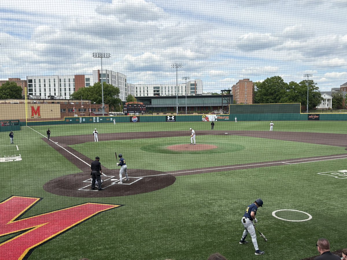 stuartberlow's tweet image. The Maize and Blue on the east coast. Let’s go @umichbaseball! #goblue