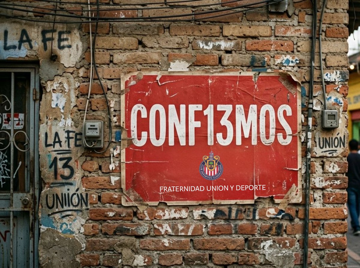 Sin pretextos y sin miedo <a href="/Chivas/">CHIVAS</a> #CONF13MOS